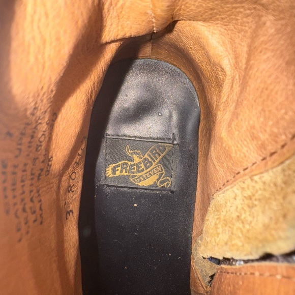 Freebird Crue Women’s Black & Blue Snakeskin Ankle Boots Size 7. - Picture 5 of 5